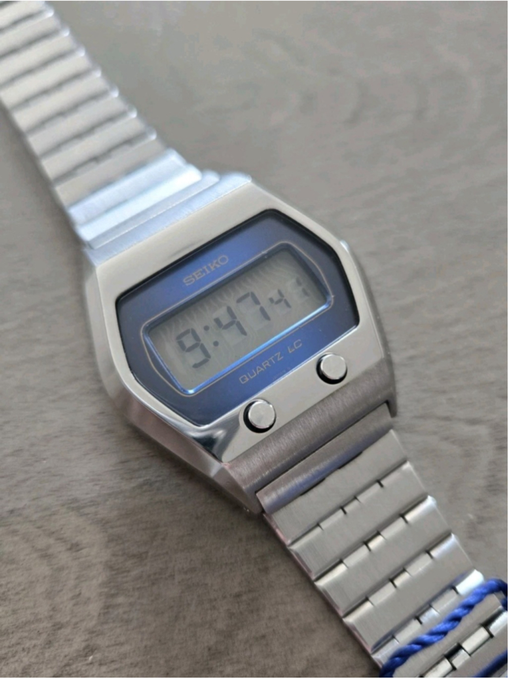 Rare Vintage Seiko 0662-5009 LC Men's Digital Watch 1976 OG Box Must See Retro!!